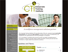 Tablet Screenshot of cti4success.org